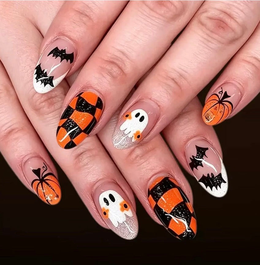 Medium Halloween Nails