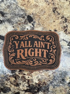 Leather Hat Patch