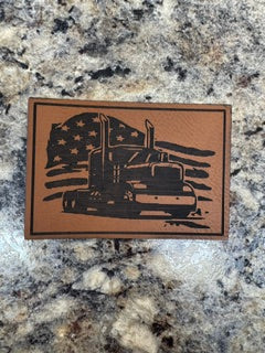 Leather Hat Patch