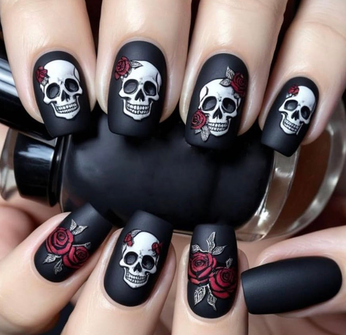 Medium Halloween Nails