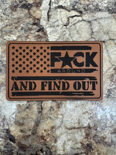 Leather Hat Patch