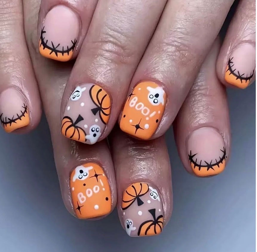 Short Halloween Nails