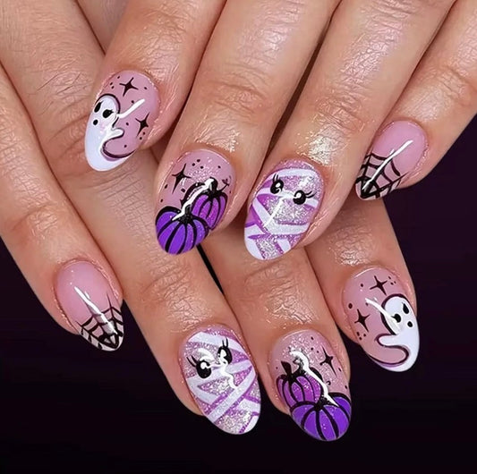 Short Halloween Nails