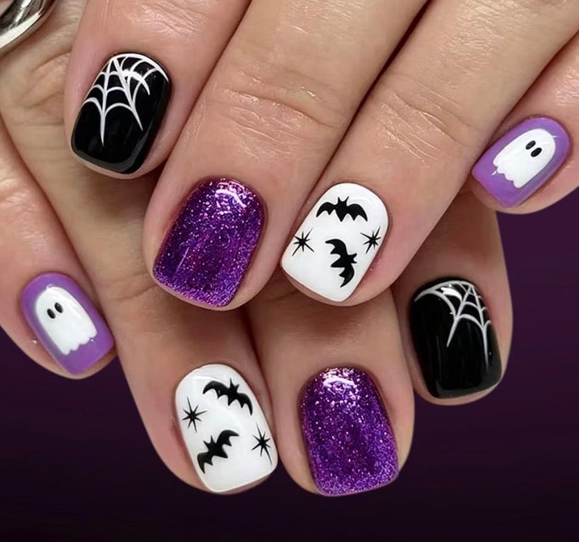Short Halloween Nails