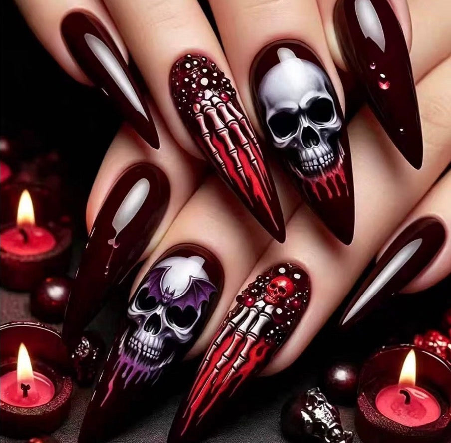 Stiletto Halloween Nails